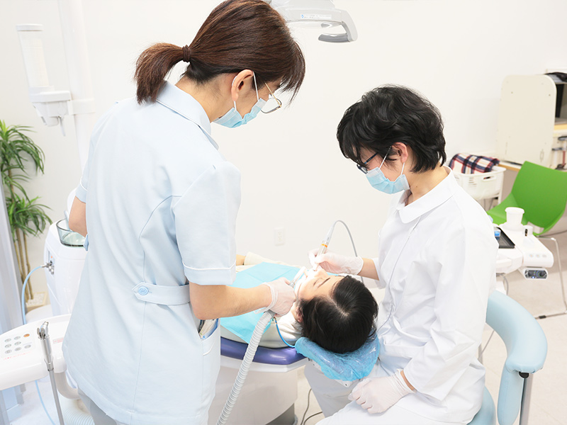 お口の状態を見守り続けます