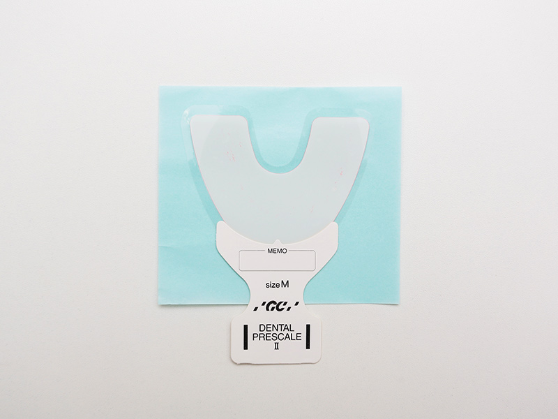 咬合力測定システム用フィルム「デンタルプレスケールII」＆咬合力分析ソフト「バイトフォース アナライザ」